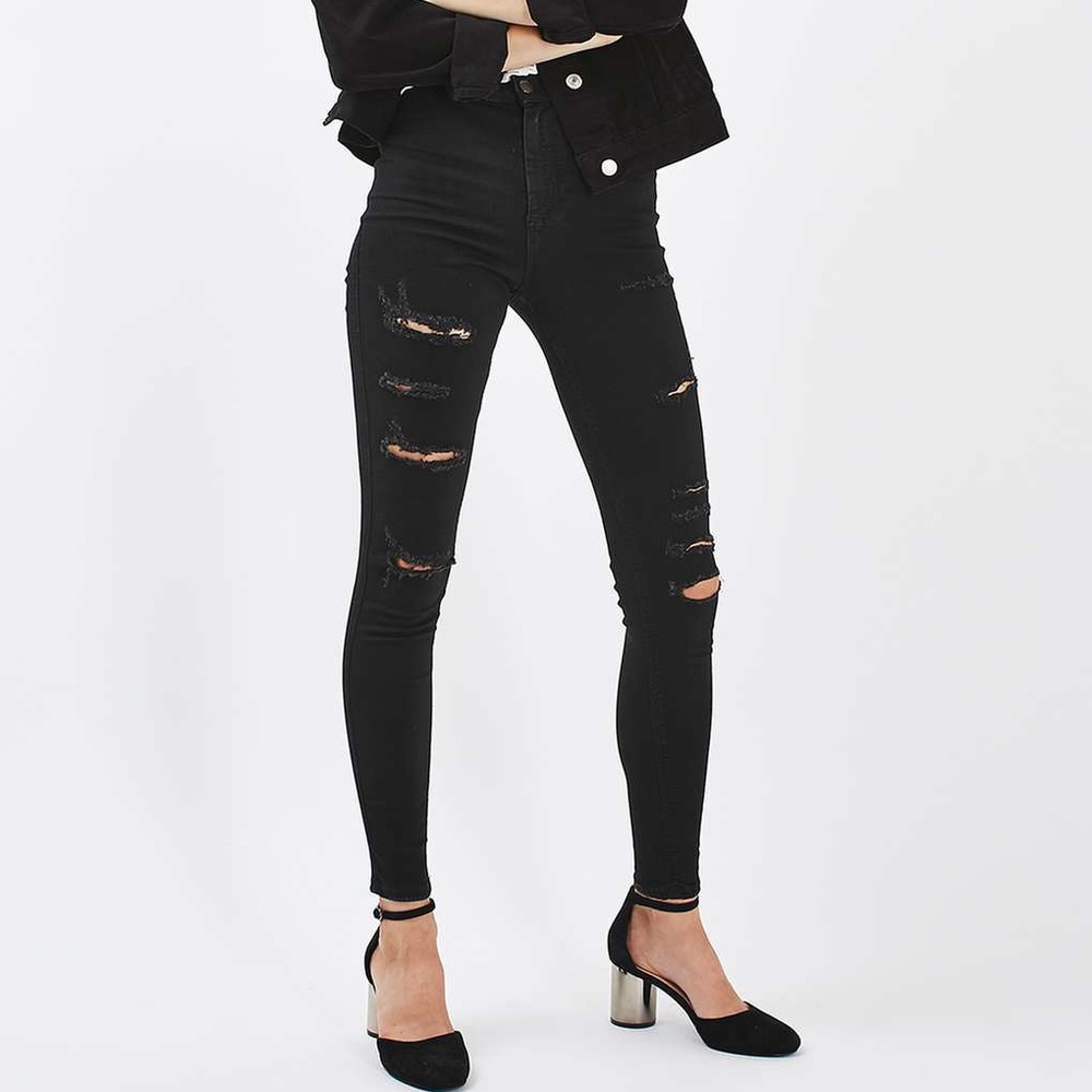 TOPSHOP super high waisted joni jeans